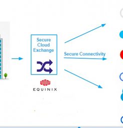 When does a cloud exchange or co-location service become viable in healthcare?